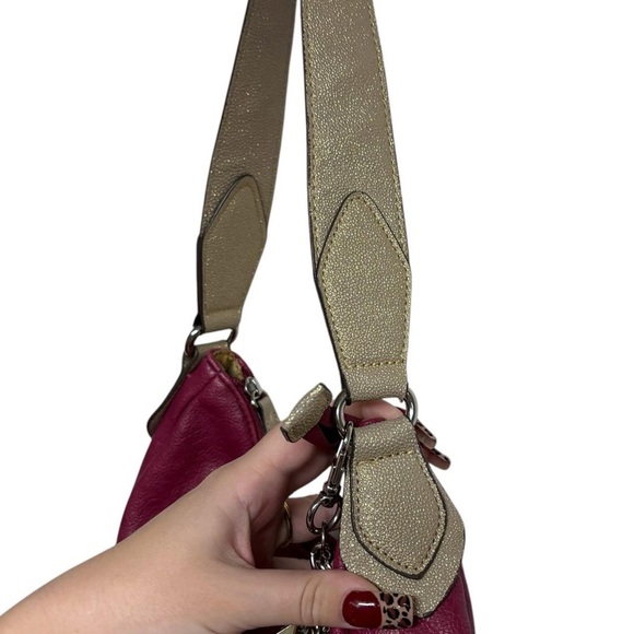 Kathy Van Zeeland Pink Charm Hobo Bag - Picture 5 of 8